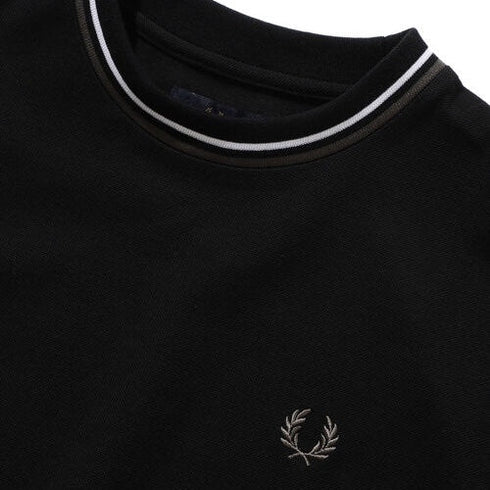 FRED PERRY × BEAMS Oversize Pique T-shirts White